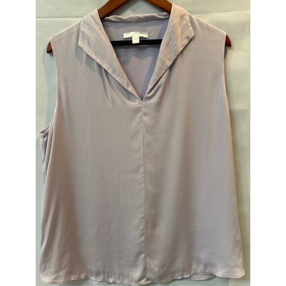 Hugo Boss Silky Lilac Colored Tank Blouse Size L - Picture 3 of 4